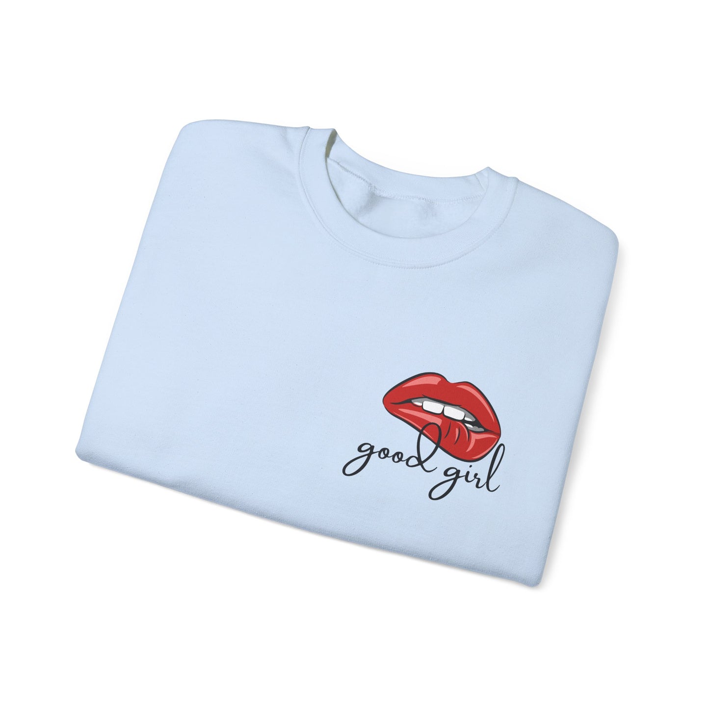 Good Girl Pocket Heavy Blend™ Crewneck Sweatshirt