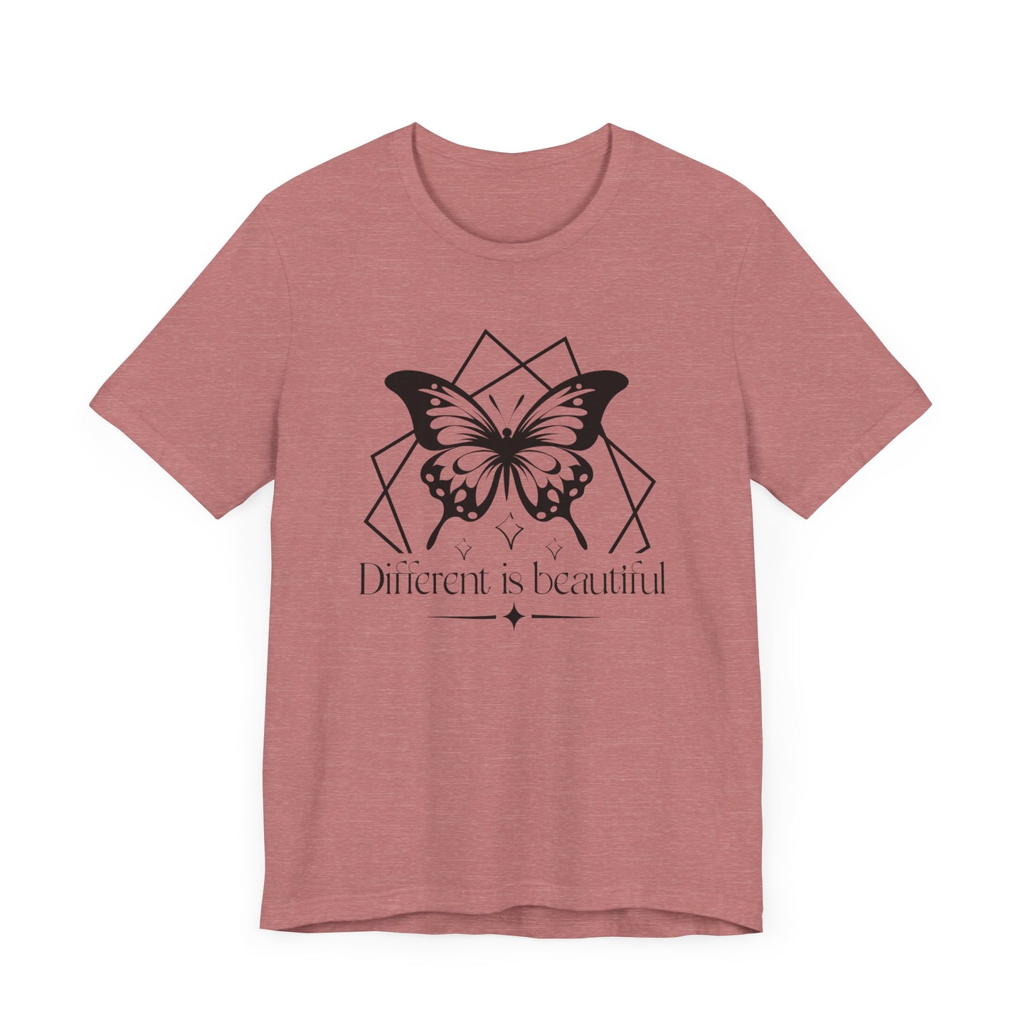 Different Is Beautiful Jersey Short Sleeve Tee