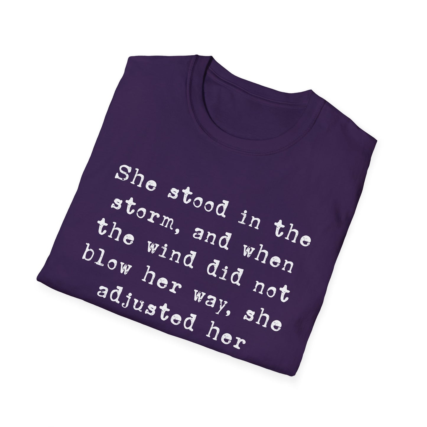 She Stood In The Storm Softstyle T-Shirt