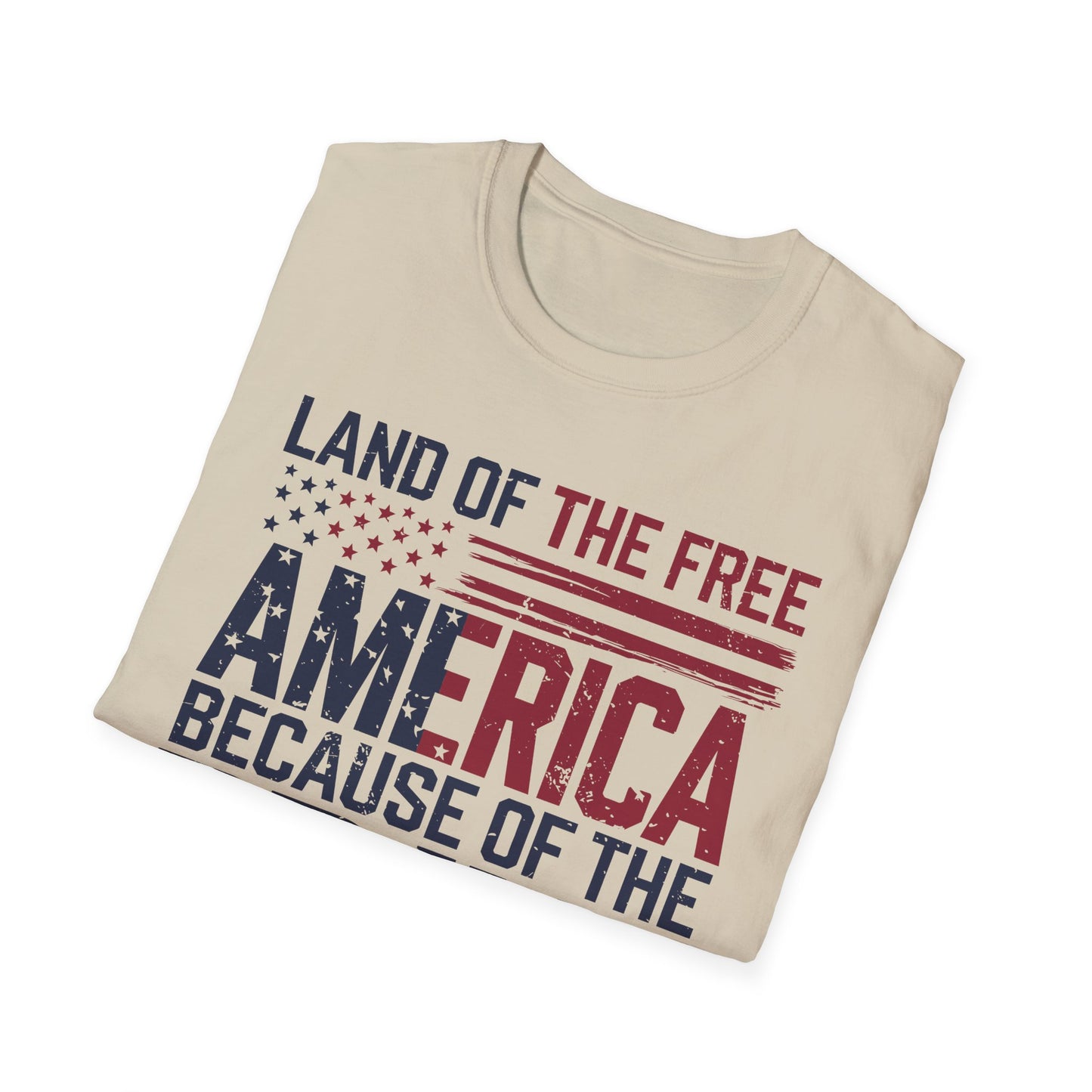 Land Of The Free Softstyle T-Shirt