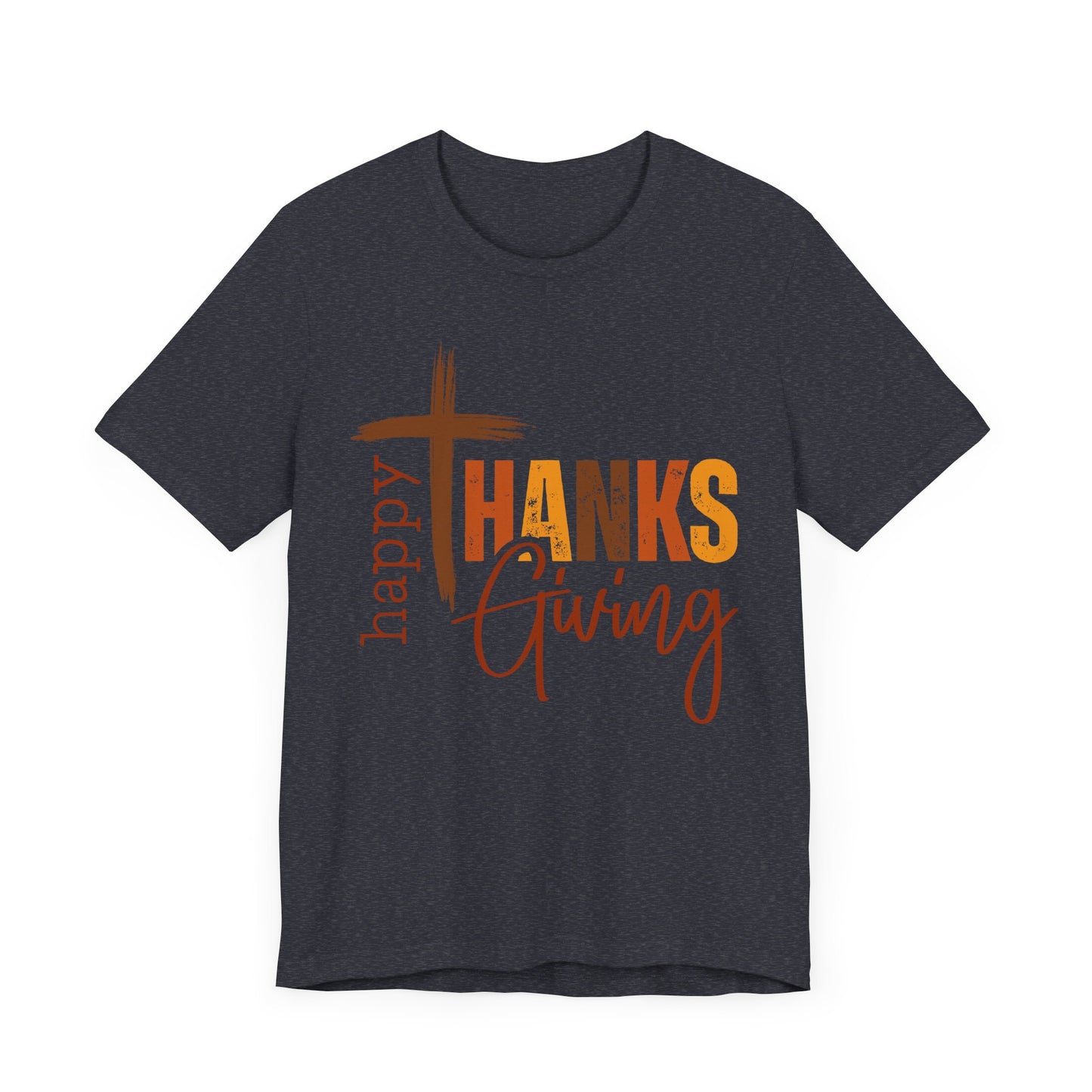 Happy Thanks Giving Jersey Short Sleeve Tee