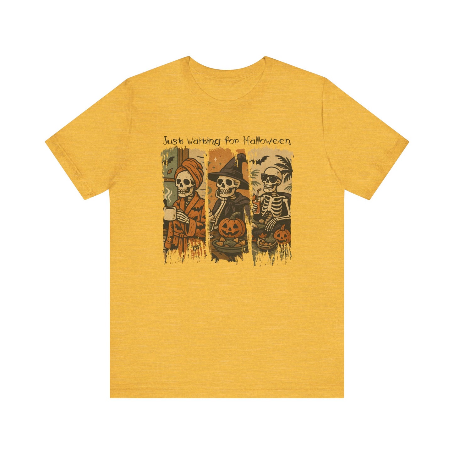 Waiting For Halloween Jersey Short Sleeve Tee