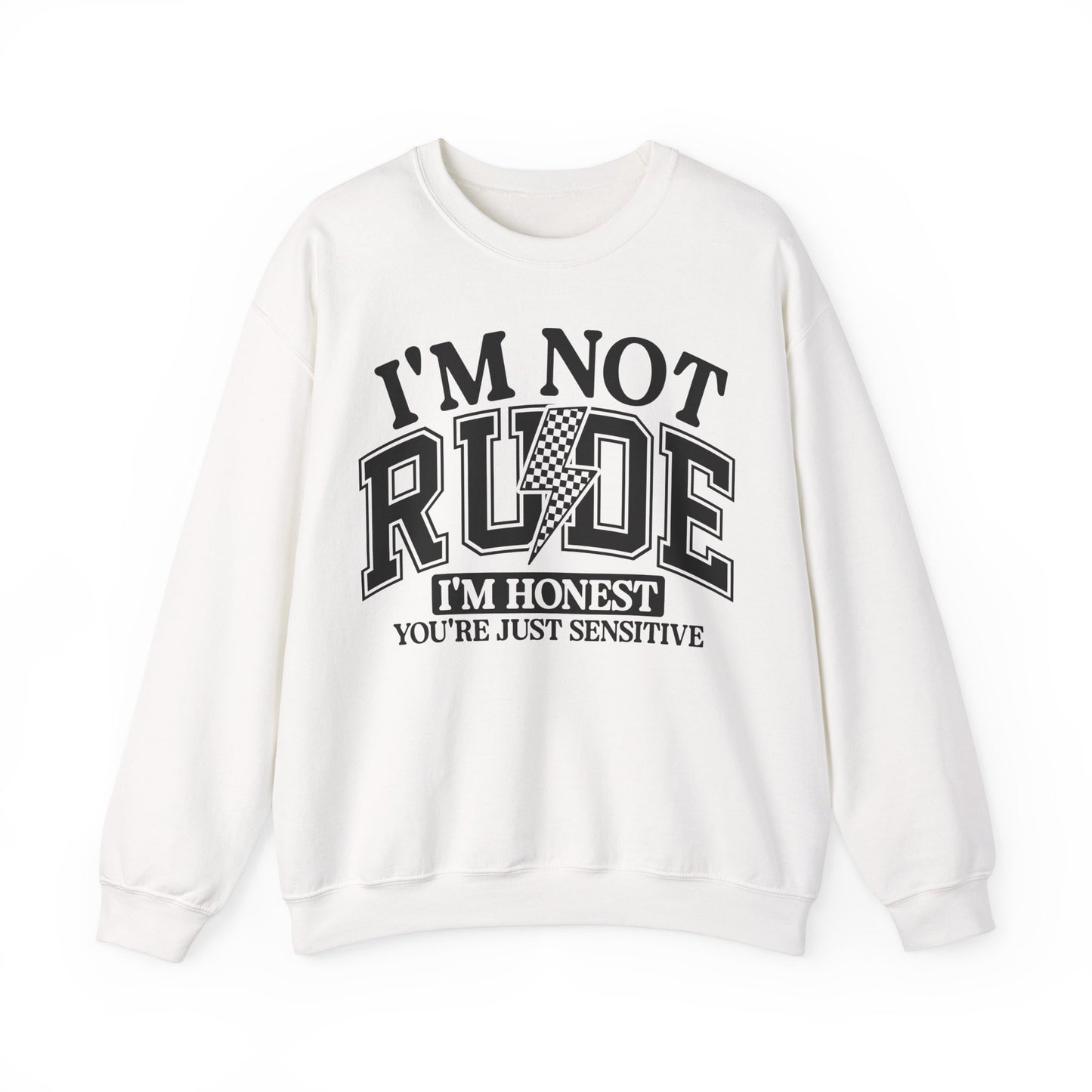 Im Not Rude Heavy Blend™ Crewneck Sweatshirt