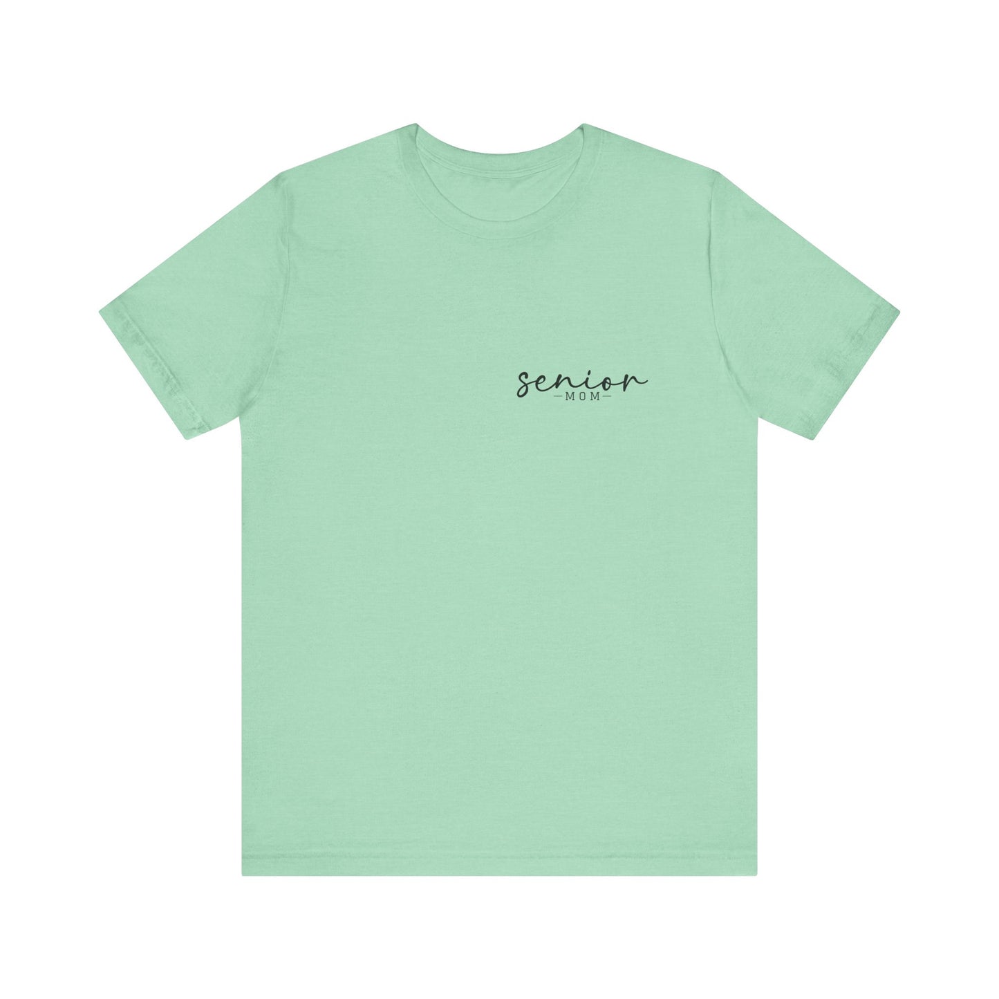 Senior Mom Pocket Jersey Short Sleeve Tee