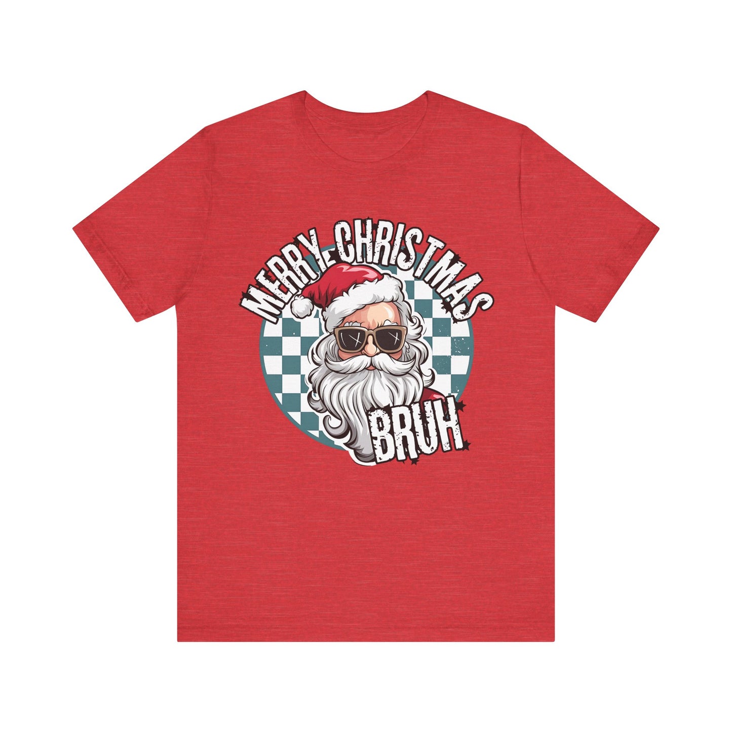 Merry Christmas Bruh Jersey Short Sleeve Tee