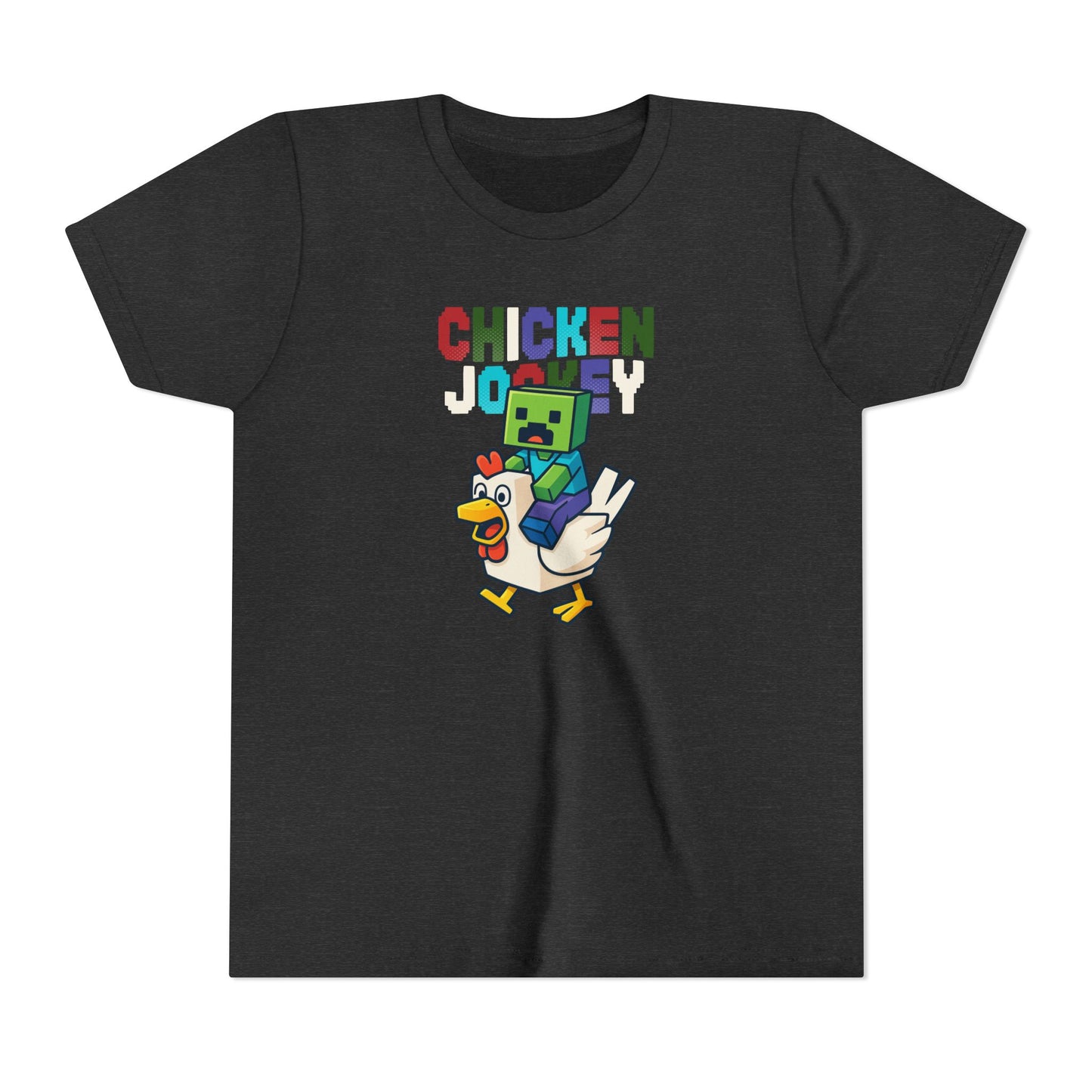 Chicken Jockey Youth Short Sleeve Tee