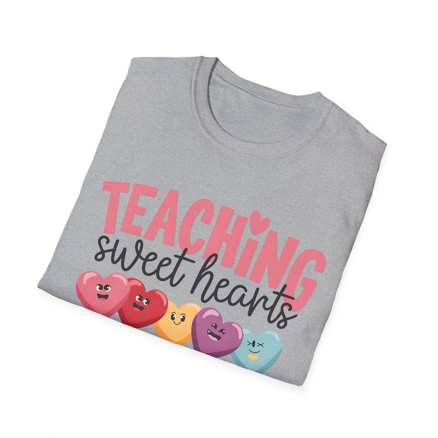Teaching Sweet Hearts Softstyle T-Shirt