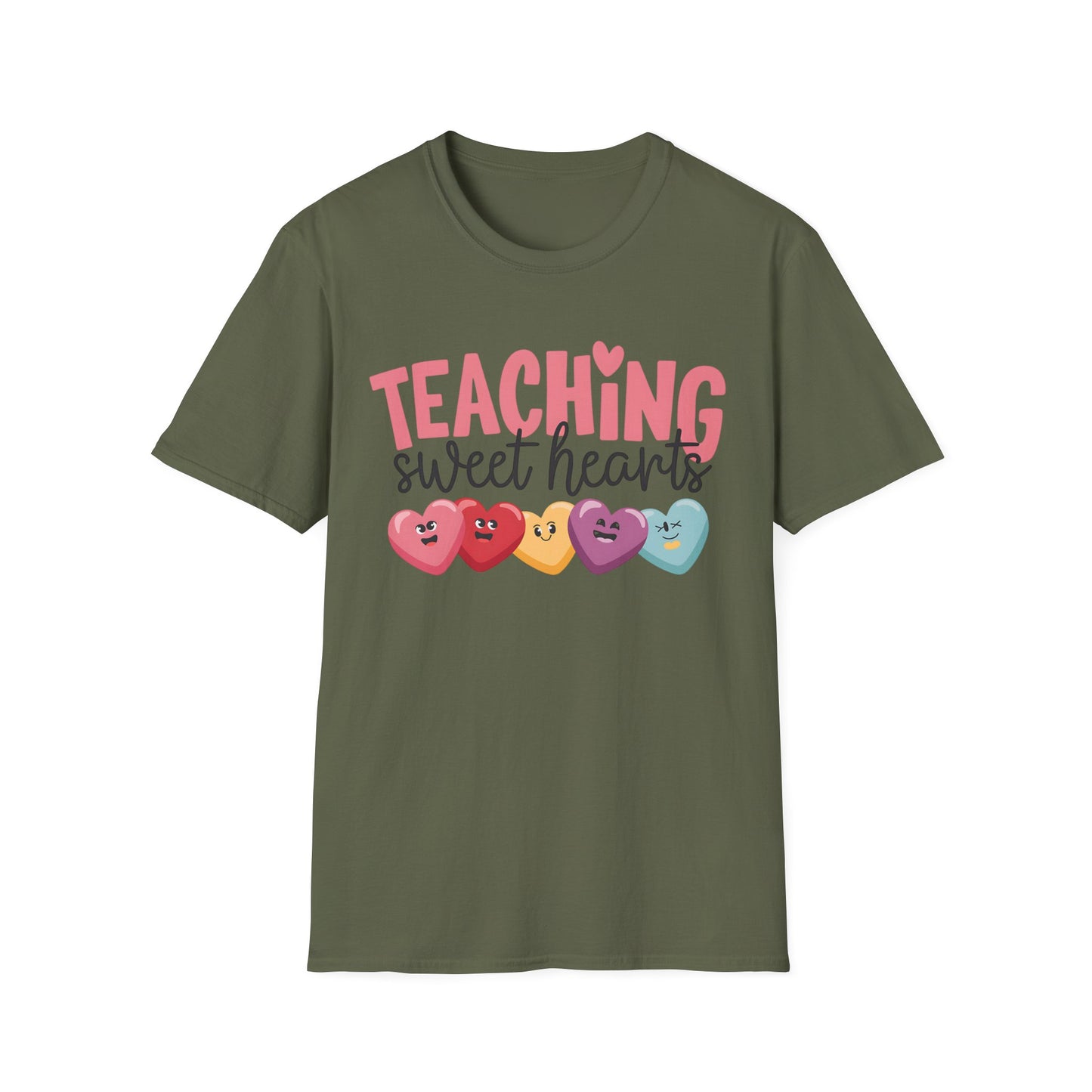 Teaching Sweet Hearts Softstyle T-Shirt