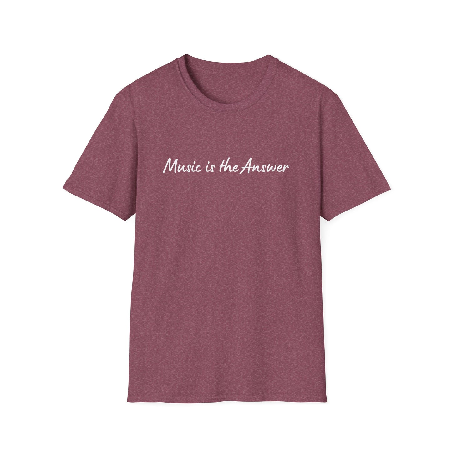 Music Is The Answer Softstyle T-Shirt