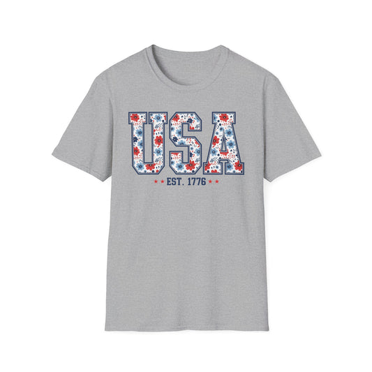 USA EST 1776 Softstyle T-Shirt