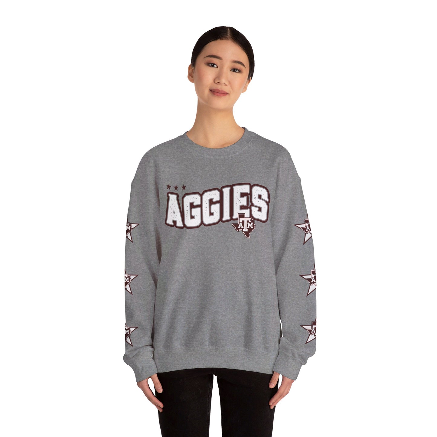 Aggies CYOT  Heavy Blend™ Crewneck Sweatshirt