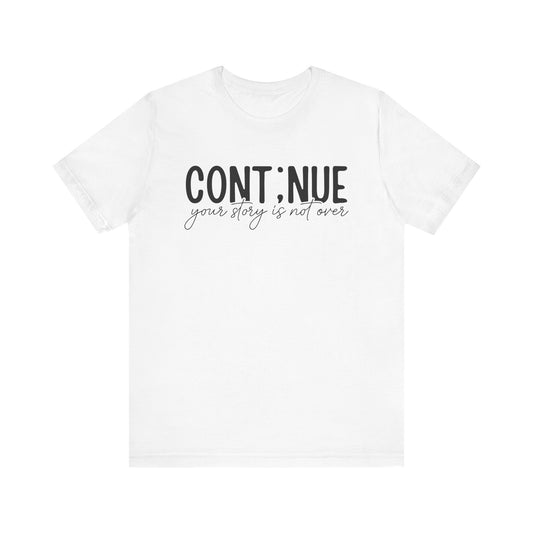 Continue Jersey Short Sleeve Tee