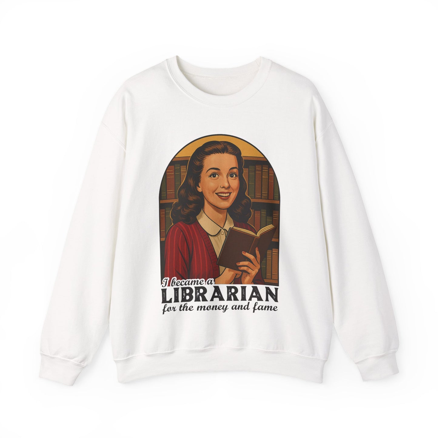 Librarian Heavy Blend™ Crewneck Sweatshirt