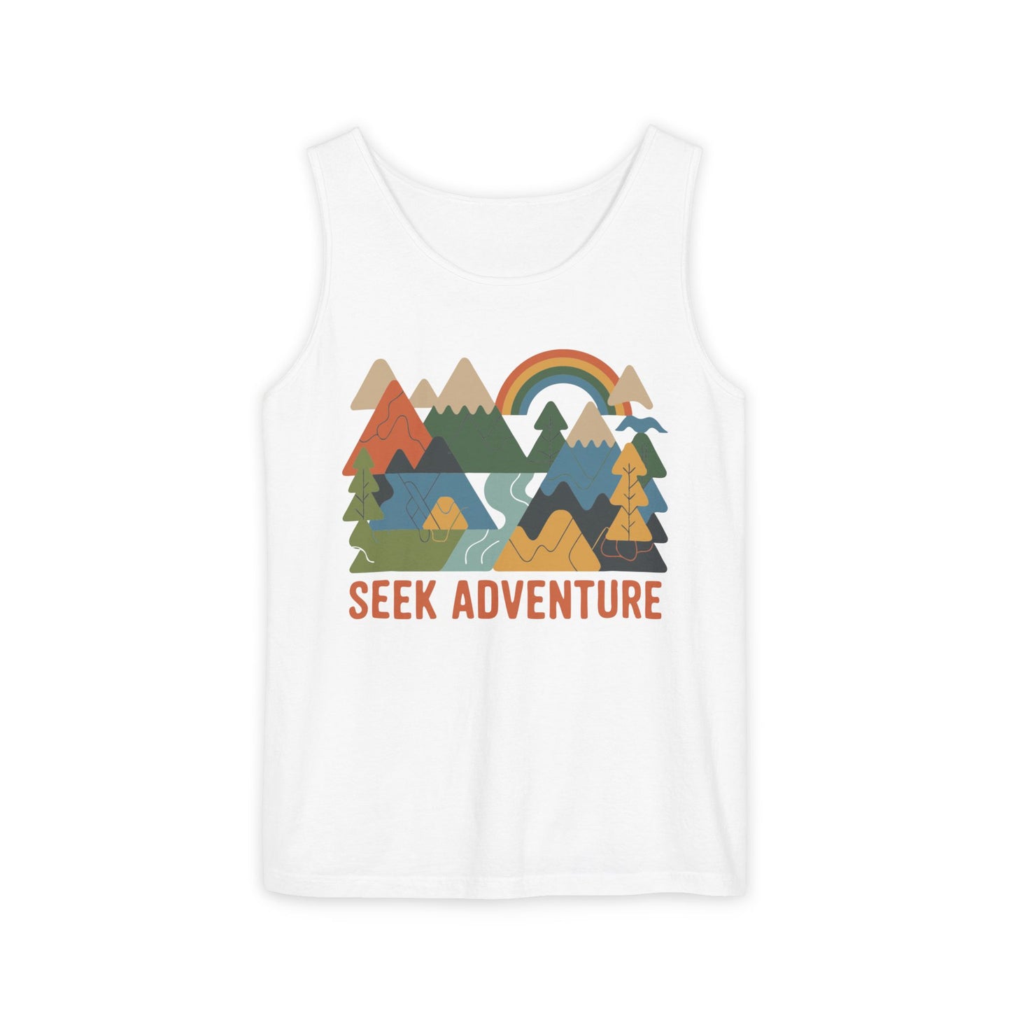 Seek Adventure Garment-Dyed Tank Top