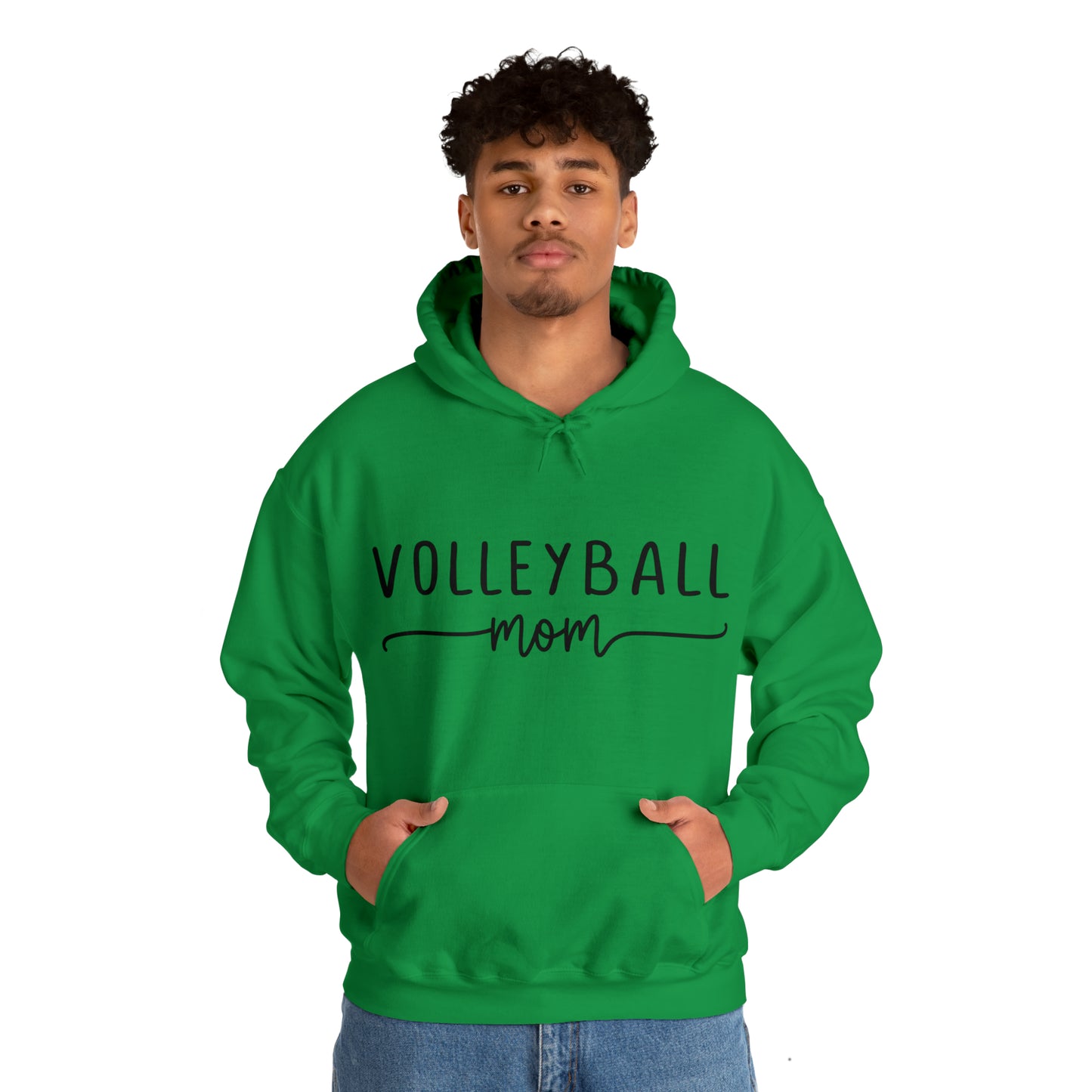Volleyball MOM Heavy Blend™ Hooded Sweatshirt