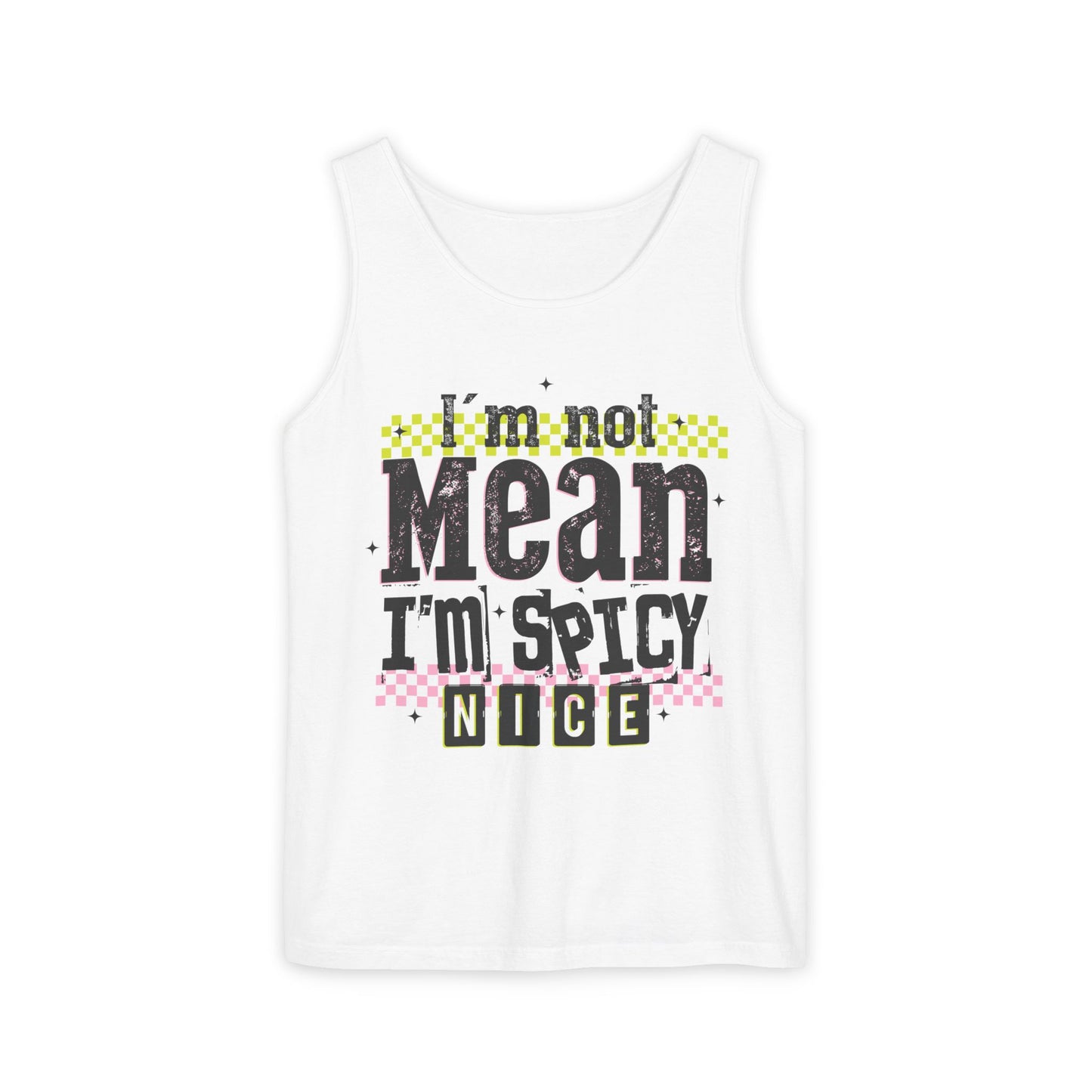 Spicy Nice Garment-Dyed Tank Top