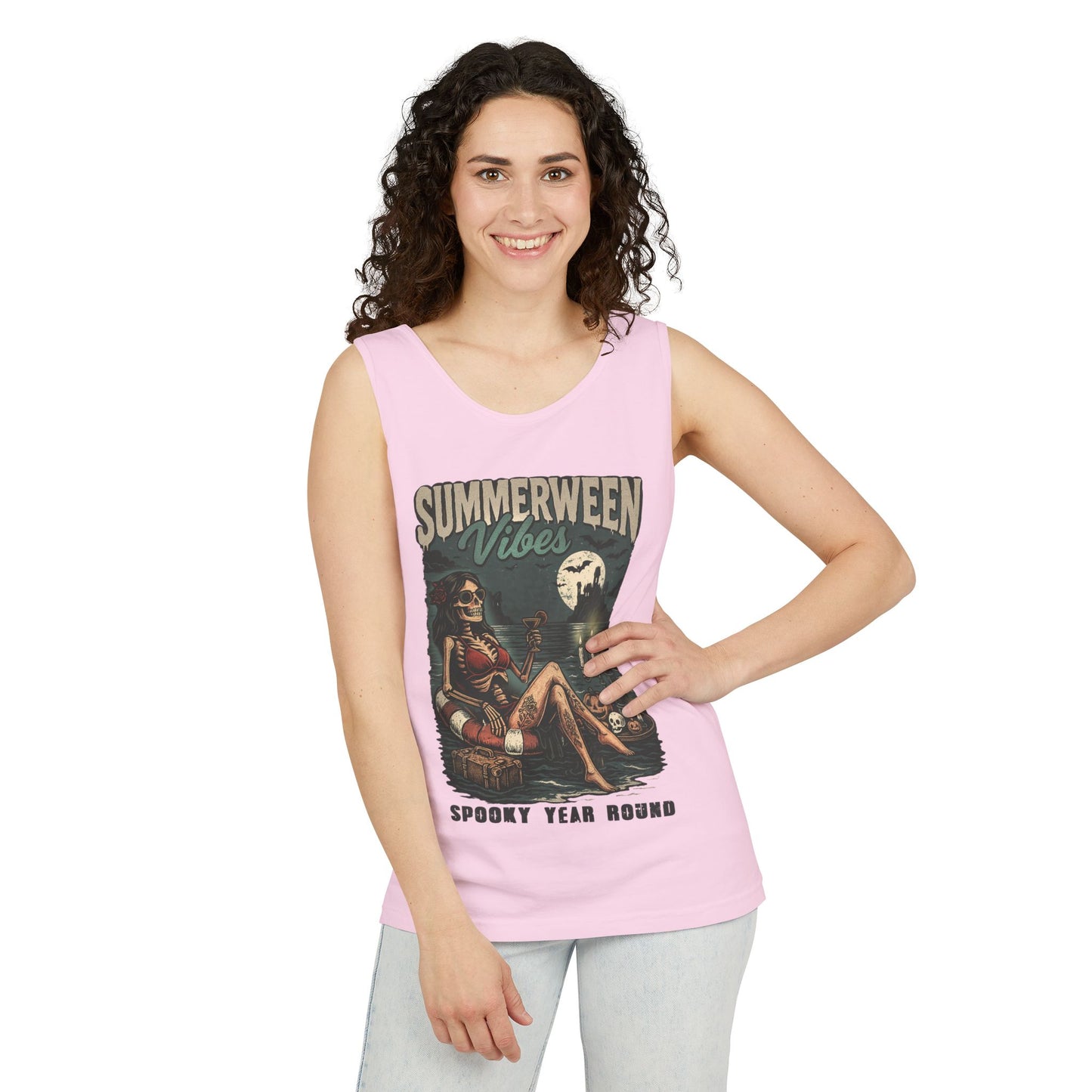 Summerween Garment-Dyed Tank Top