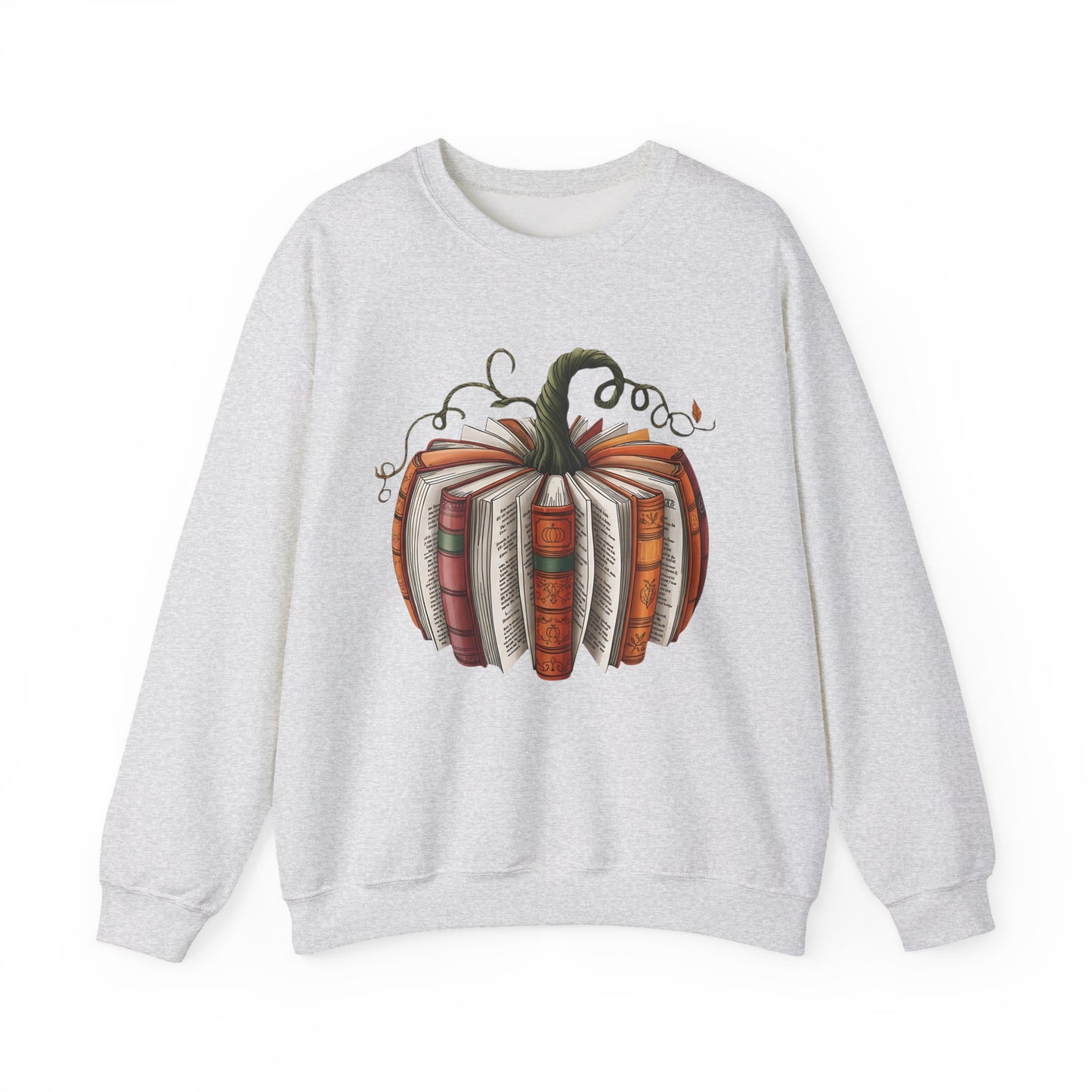 Book Pumpkin Heavy Blend™ Crewneck Sweatshirt