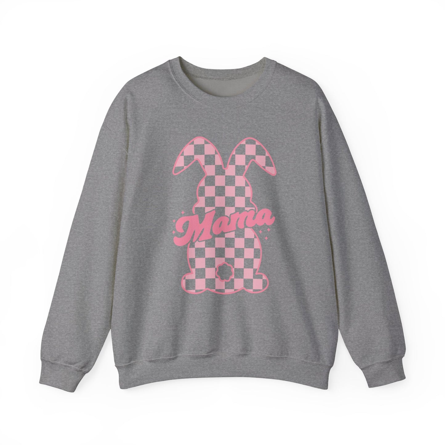 Pink Bunny Mama Heavy Blend™ Crewneck Sweatshirt