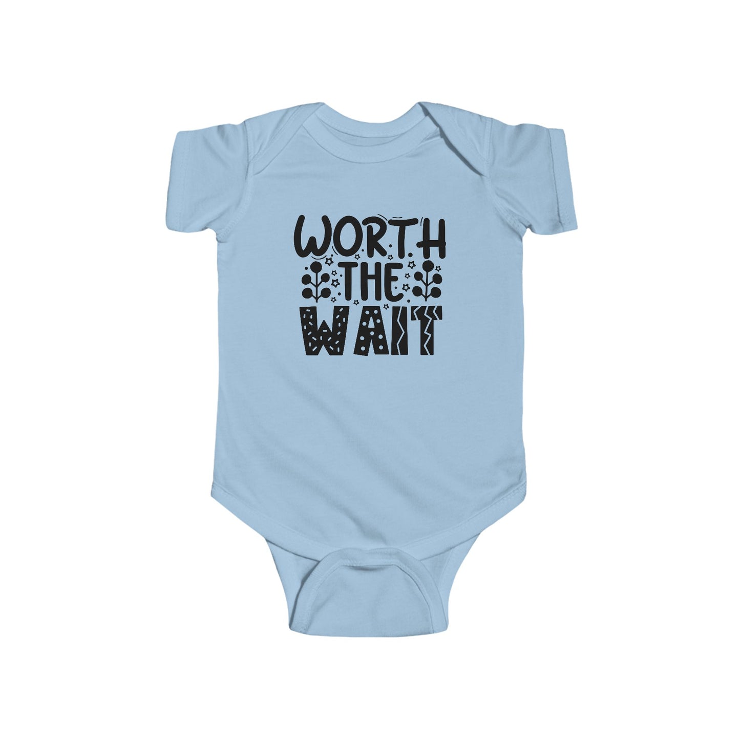 Worth The Wait Infant Fine Jersey Bodysuit