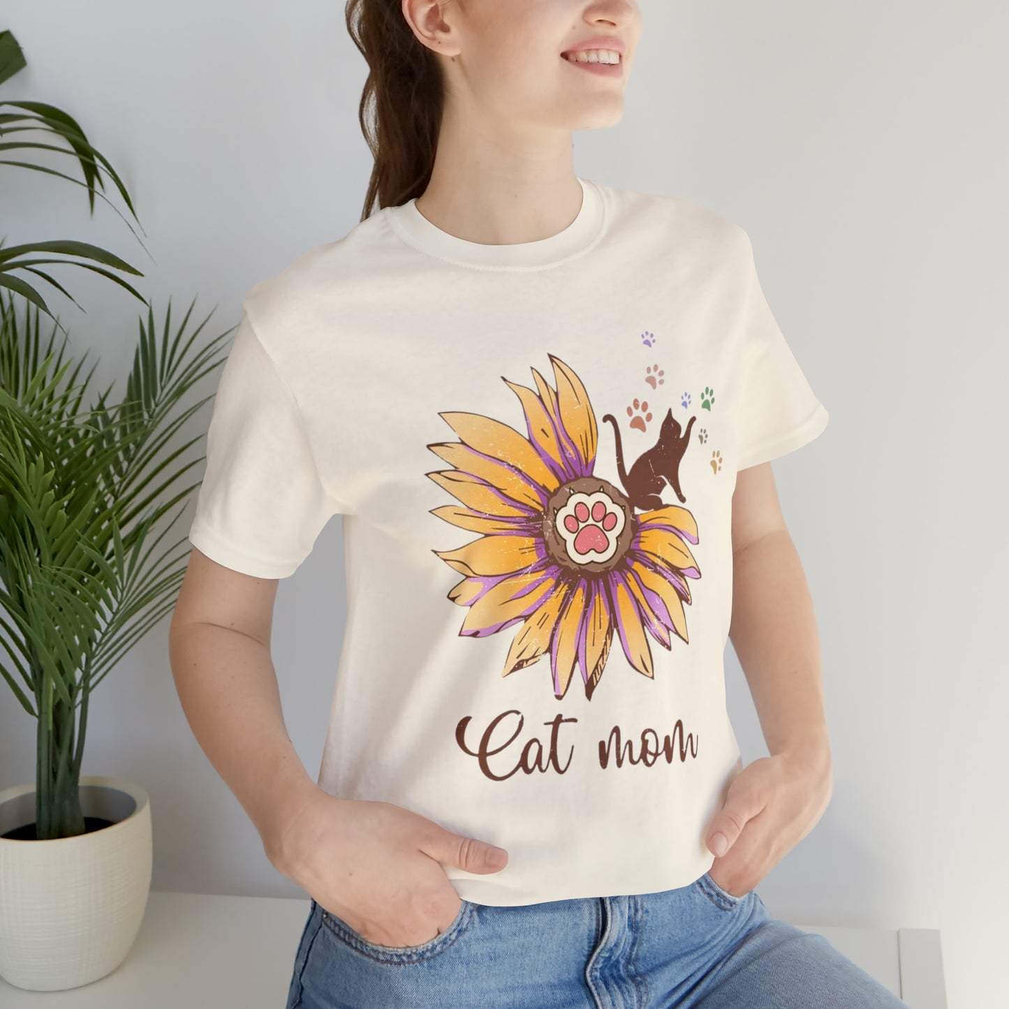 Cat Mom Flower