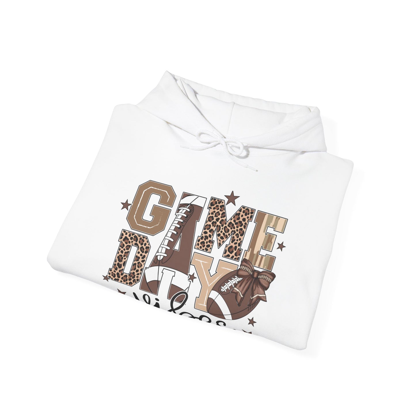 Football Game Day Vibes  Heavy Blend™ Hooded Sweatshirt