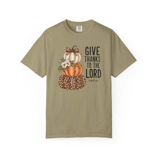 Give Thanks Garment-Dyed T-shirt