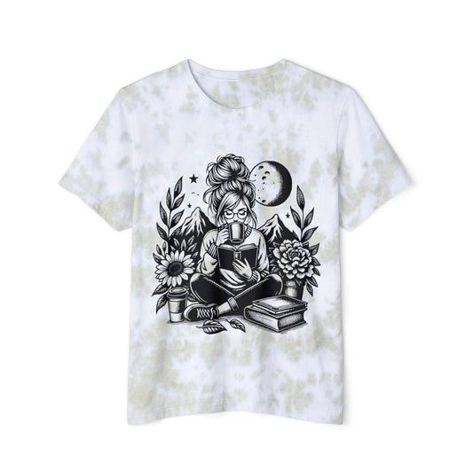 Girl Reading FWD Fashion Tie-Dyed T-Shirt