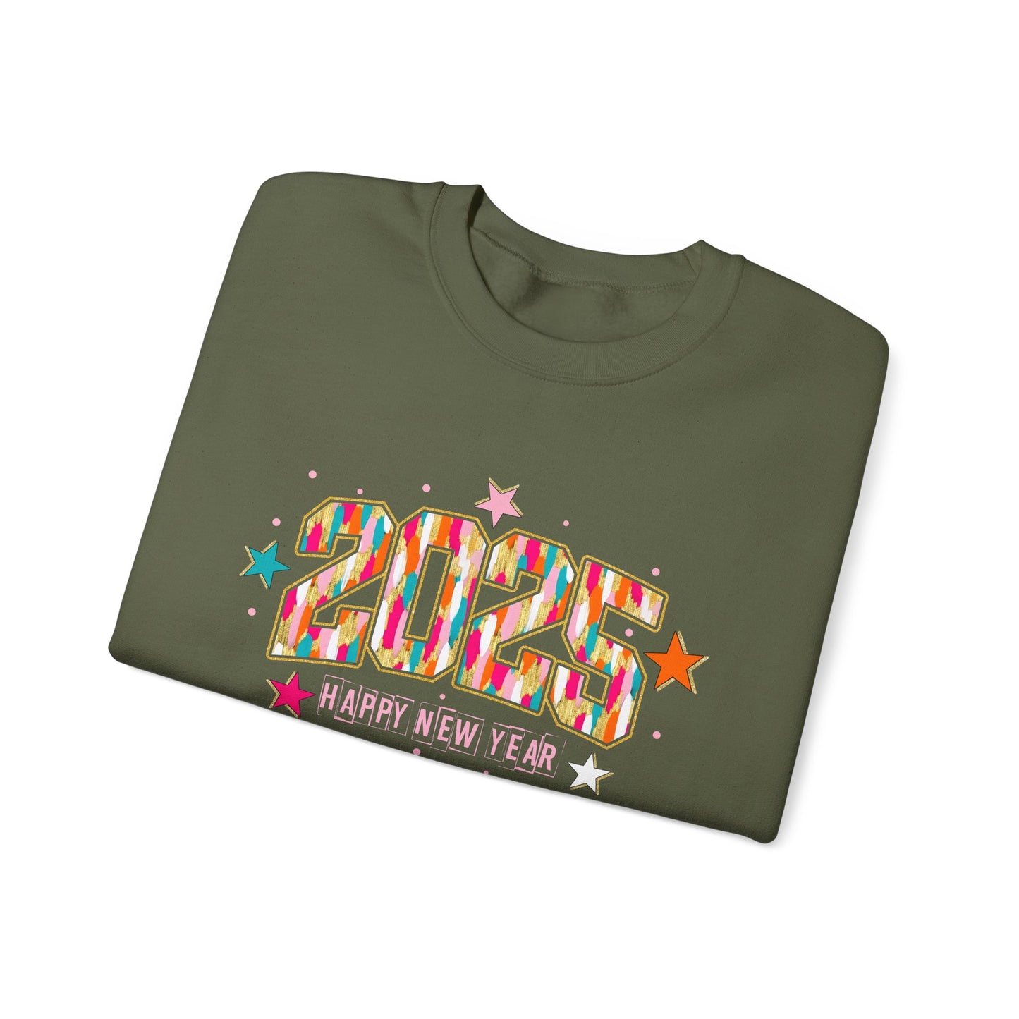 2025 Happy New Year Heavy Blend™ Crewneck Sweatshirt