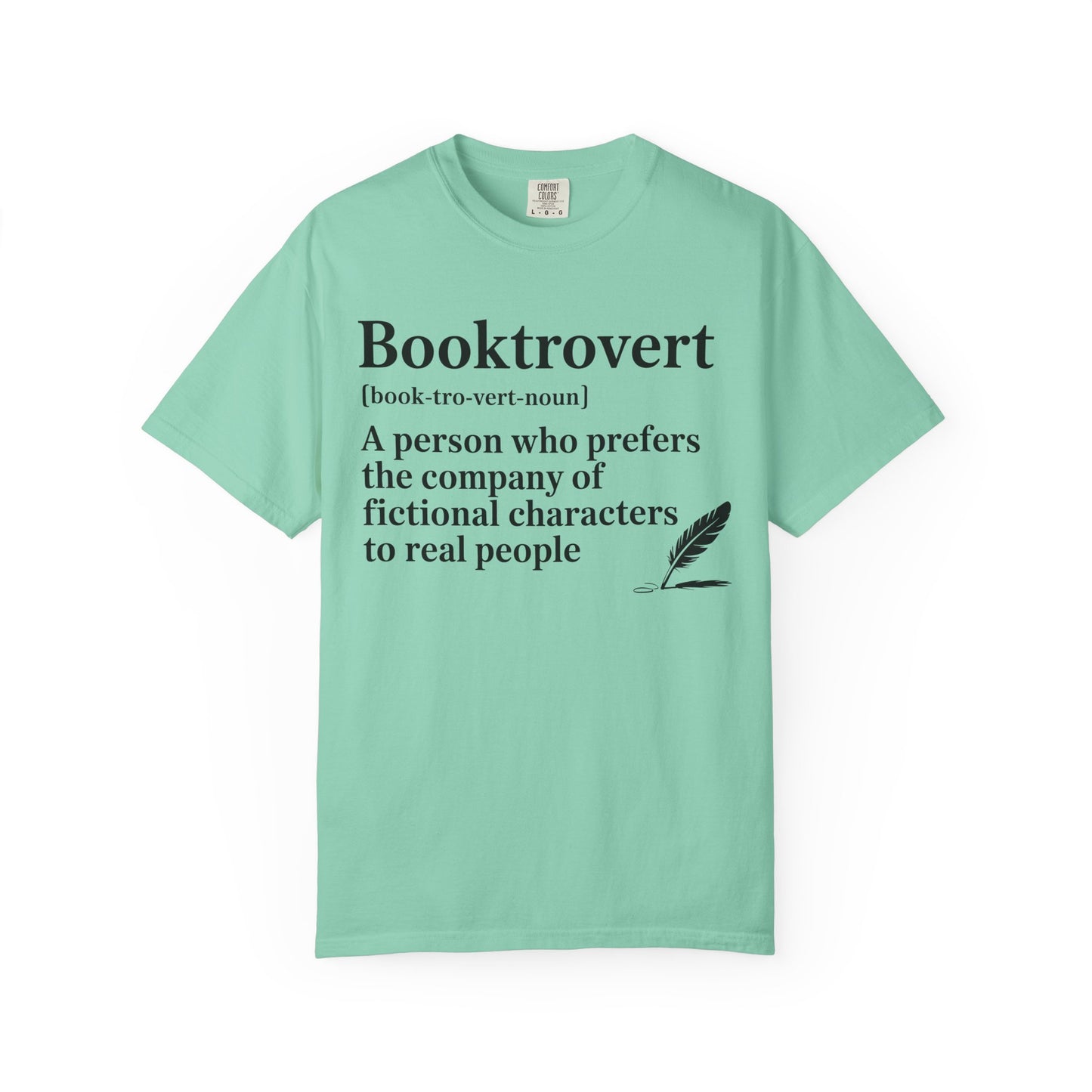 Booktrovert Garment-Dyed T-shirt