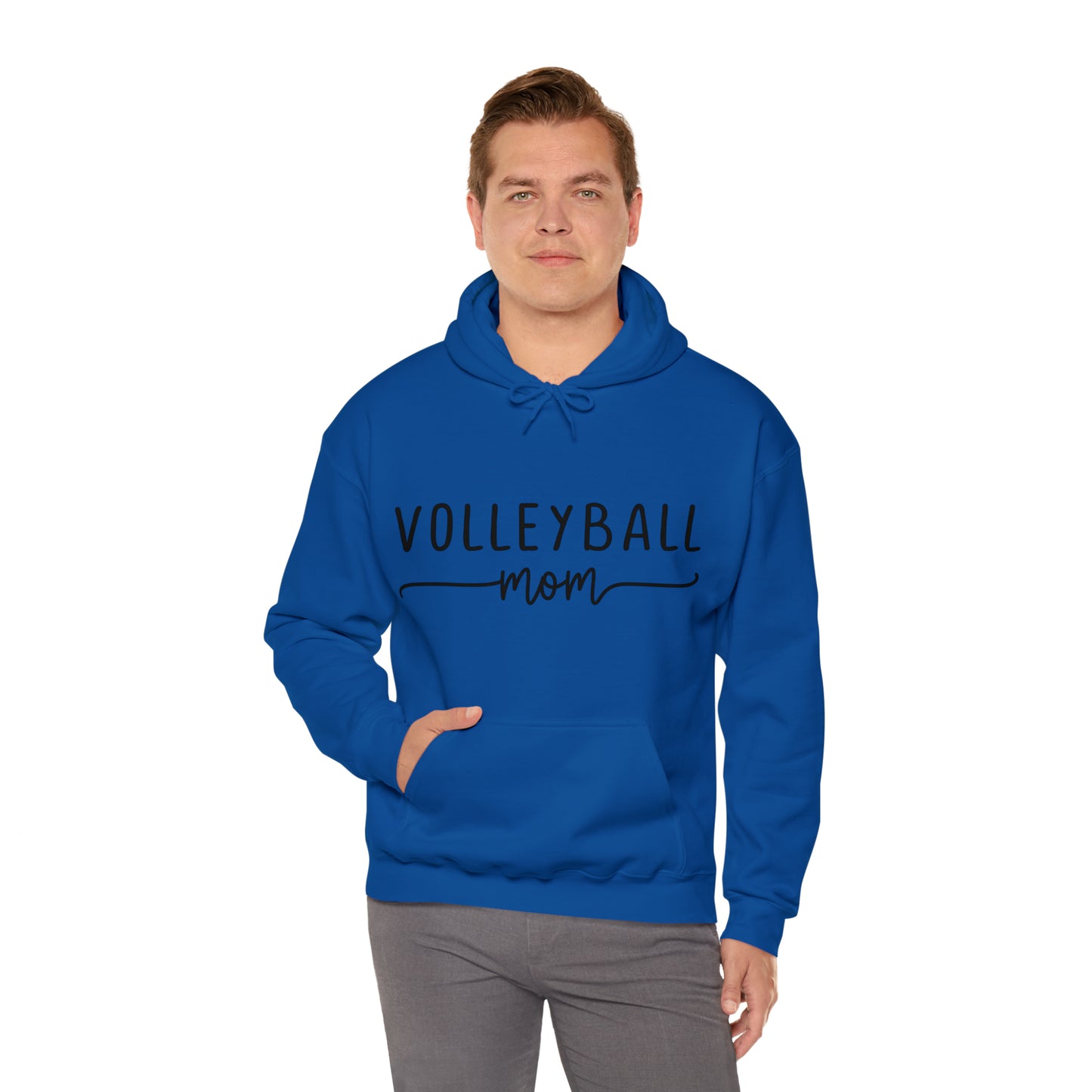 Volleyball MOM Heavy Blend™ Hooded Sweatshirt
