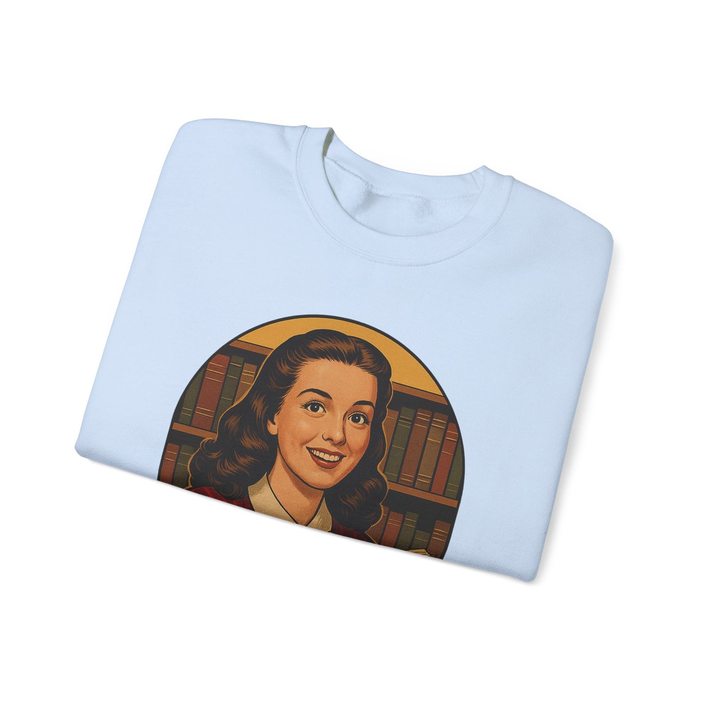 Librarian Heavy Blend™ Crewneck Sweatshirt