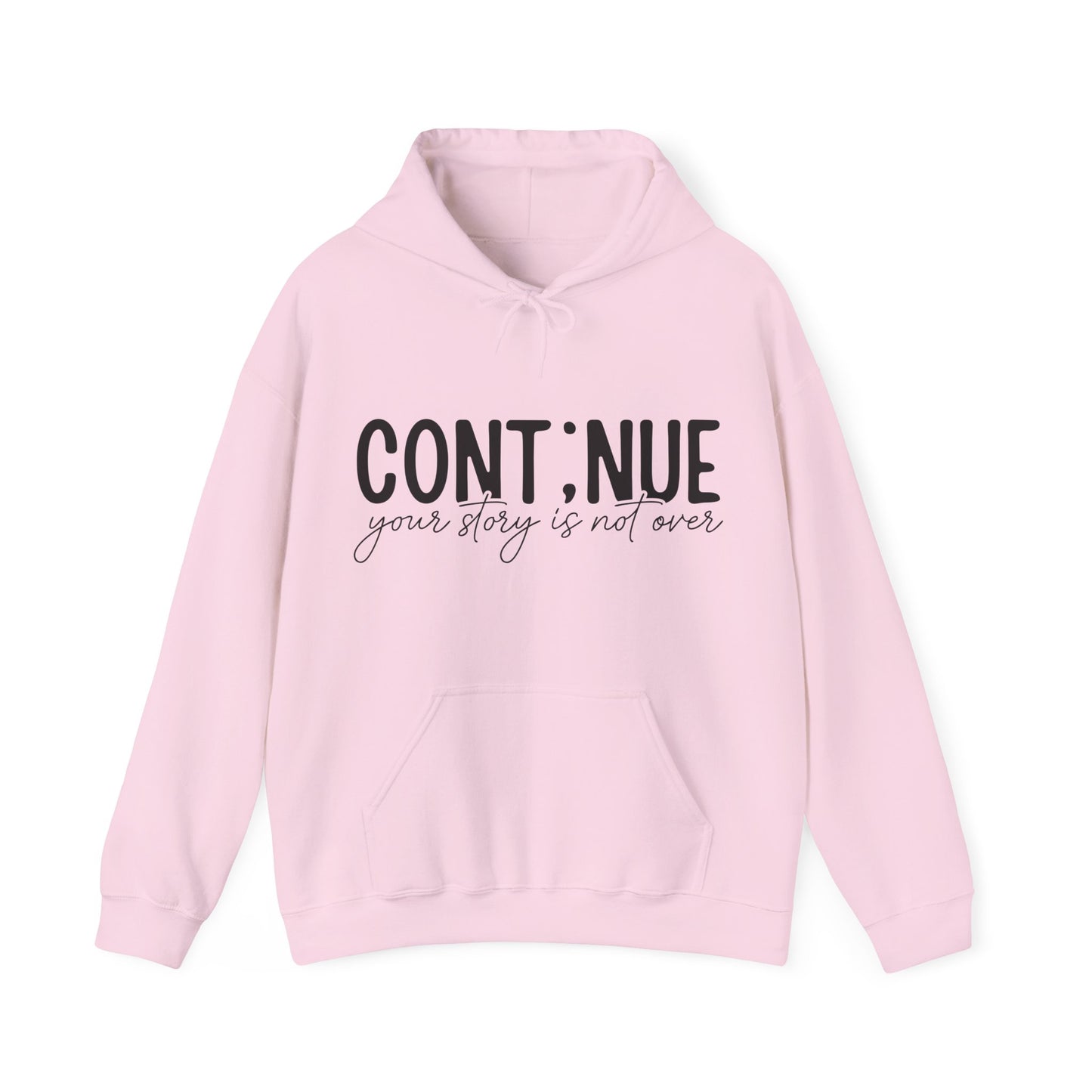 Continue Heavy Blend™ Hooded Sweatshirt