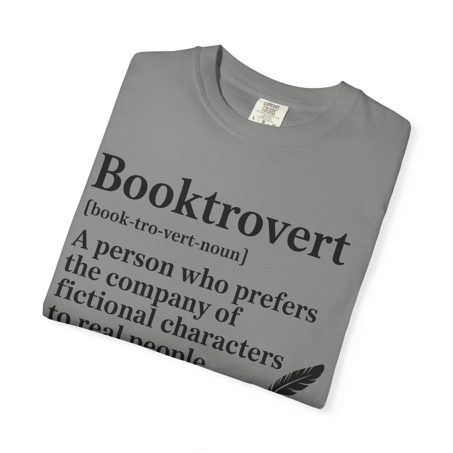 Booktrovert Garment-Dyed T-shirt