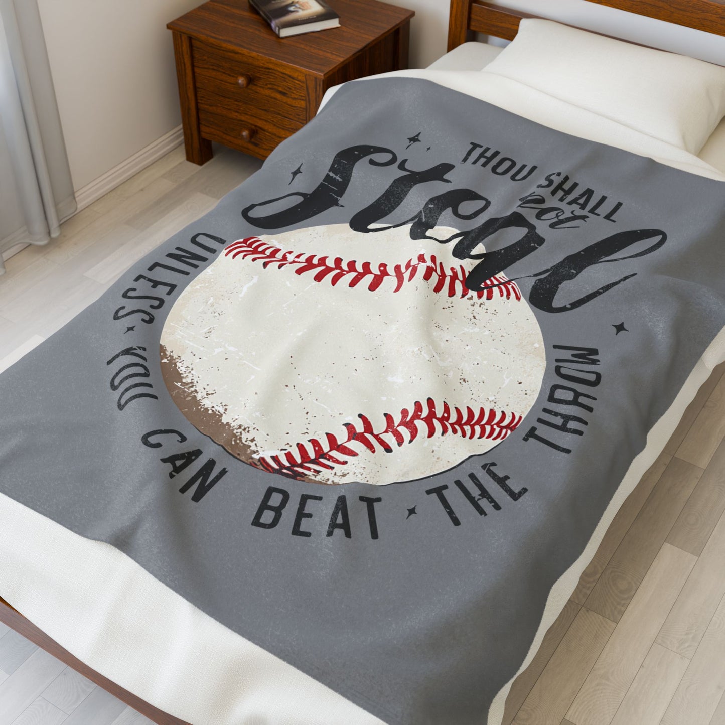 Beat The Throw Velveteen Plush Blanket