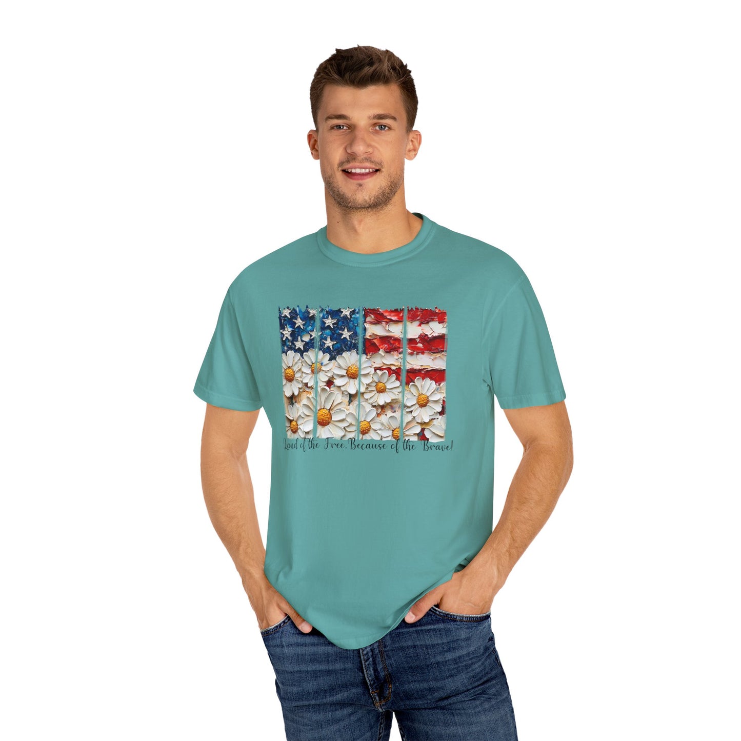 American Daisy Garment-Dyed T-shirt