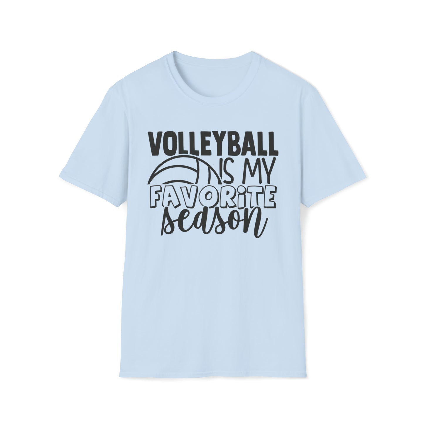 Volleyball Season Softstyle T-Shirt