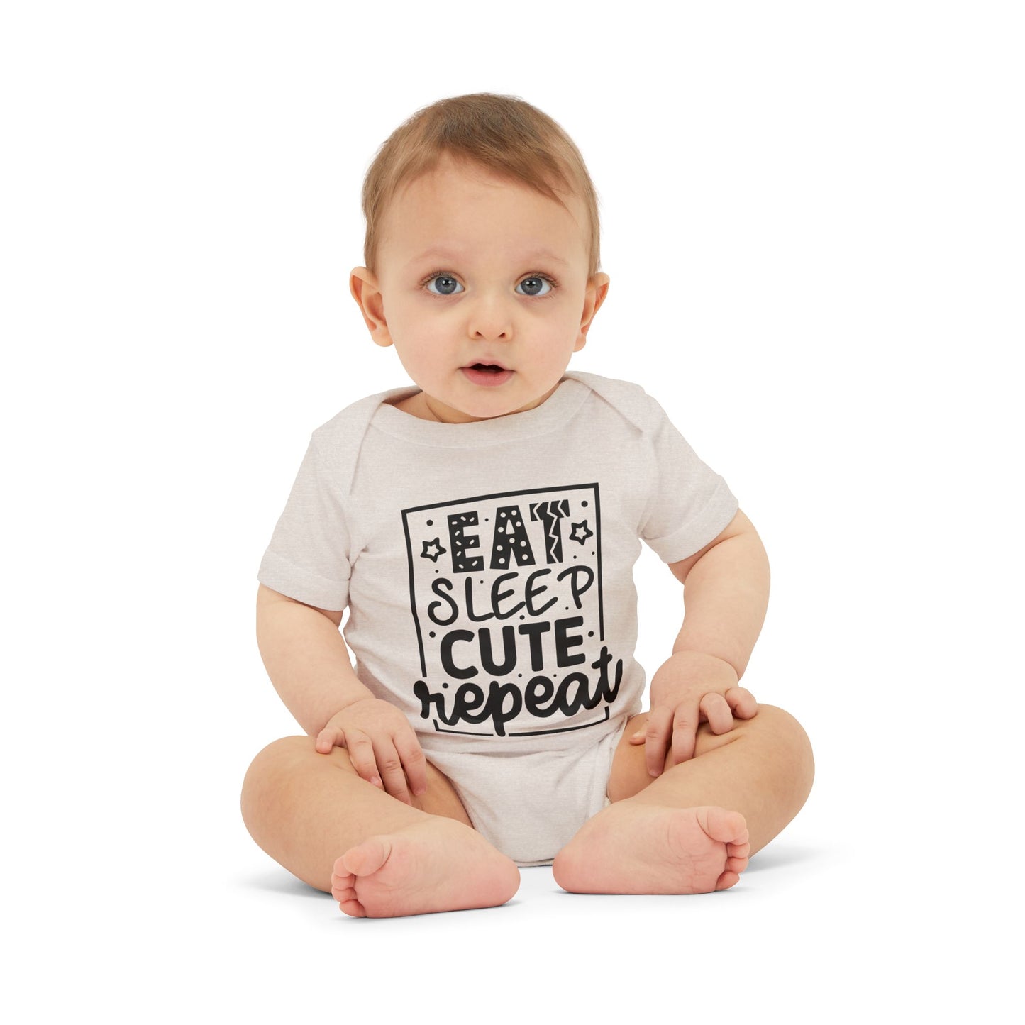 Eat Sleep Cute Repeat Infant Jersey One Piece