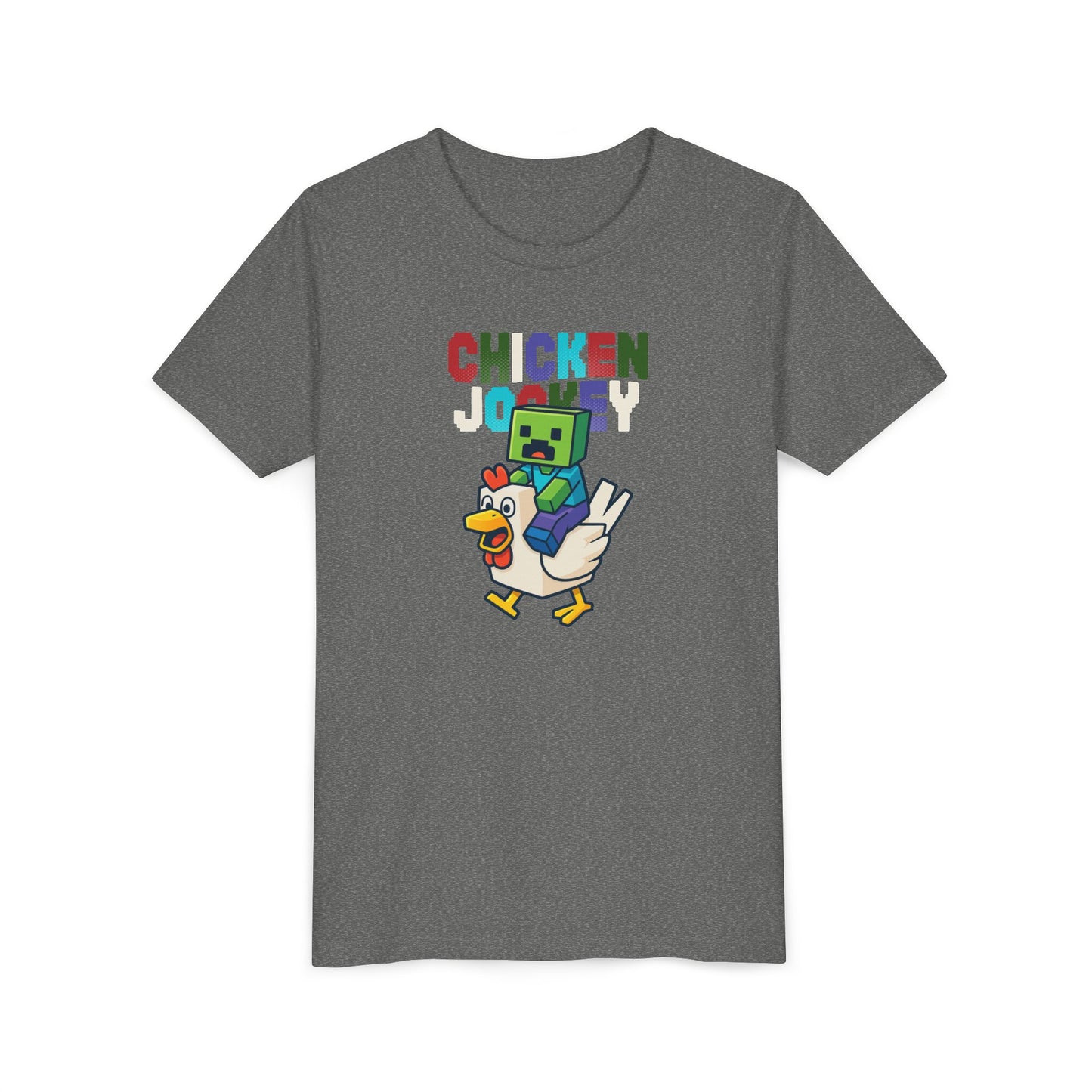 Chicken Jockey Youth Short Sleeve Tee