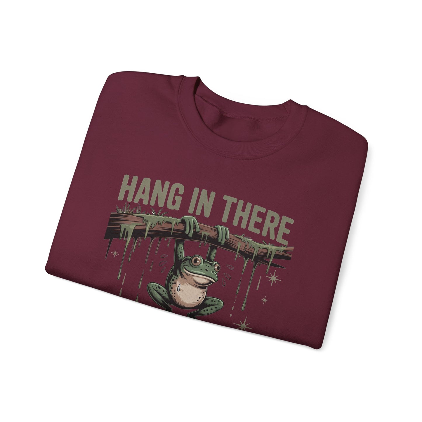 Hang In There Heavy Blend™ Crewneck Sweatshirt
