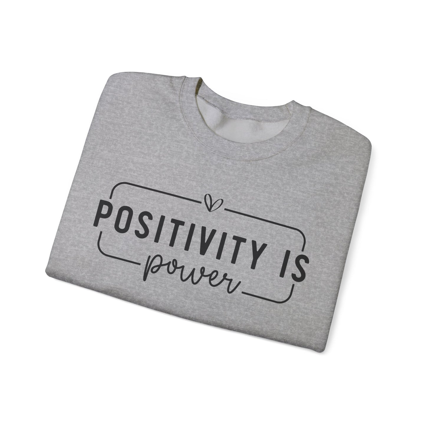 Positivity Is Power Heavy Blend™ Crewneck Sweatshirt