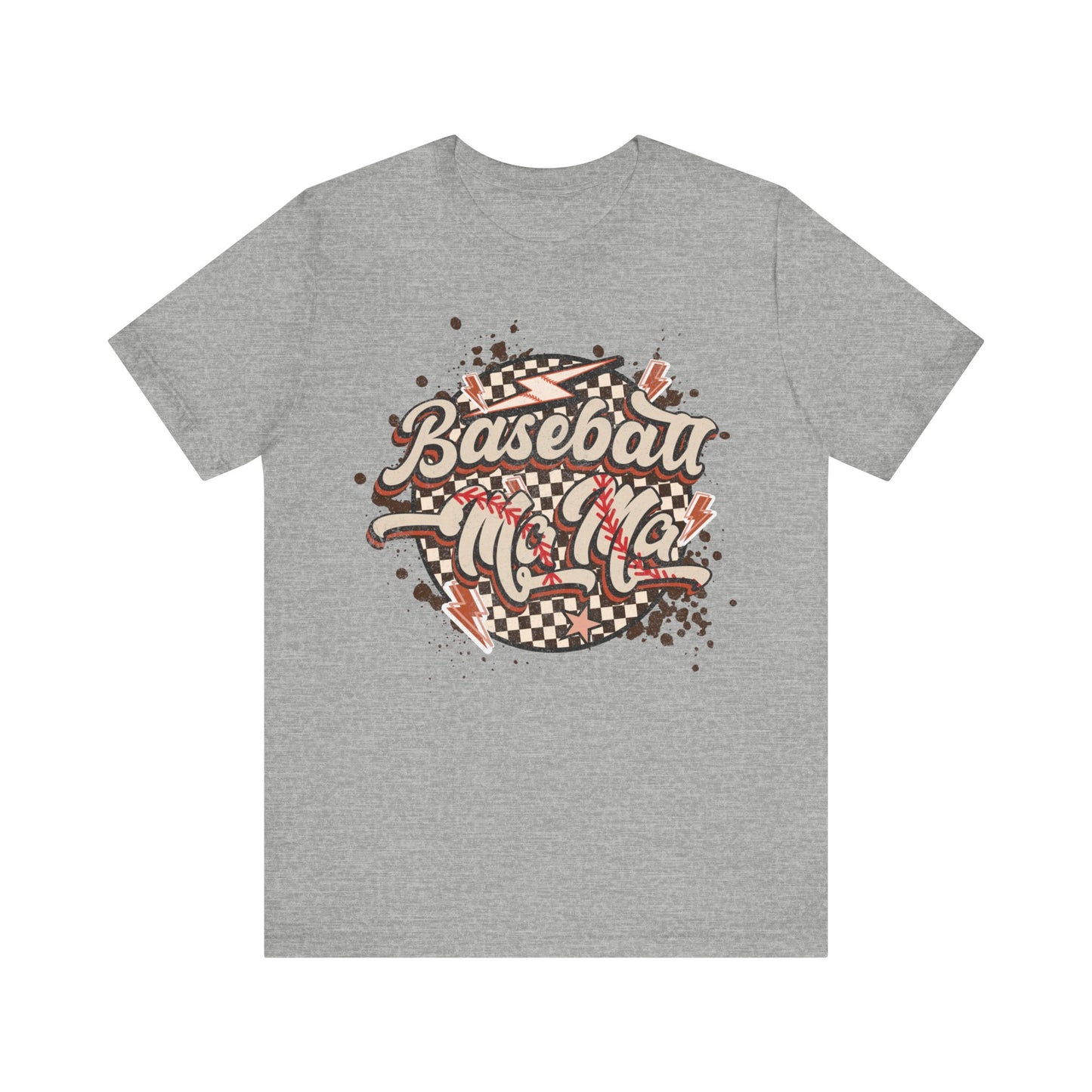 Retro Baseball Mama Jersey Short Sleeve Tee