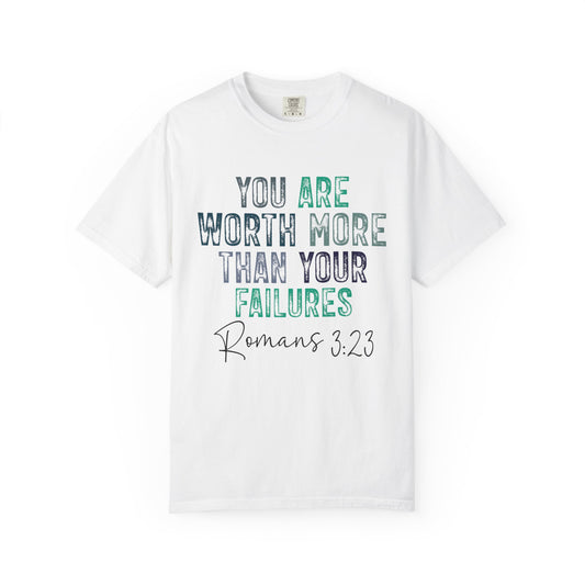 Know Your Worth Garment-Dyed T-shirt