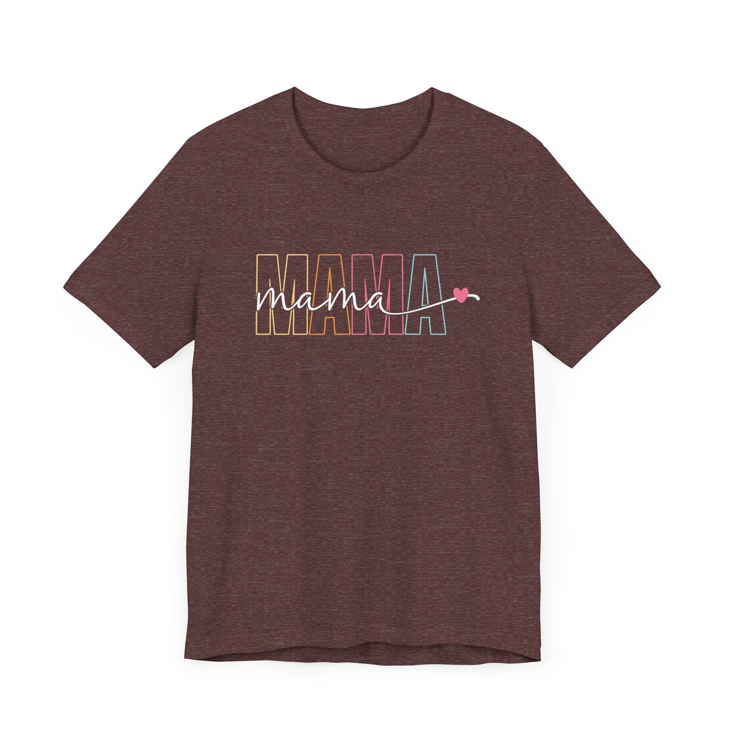 Mama 🖤 Jersey Short Sleeve Tee
