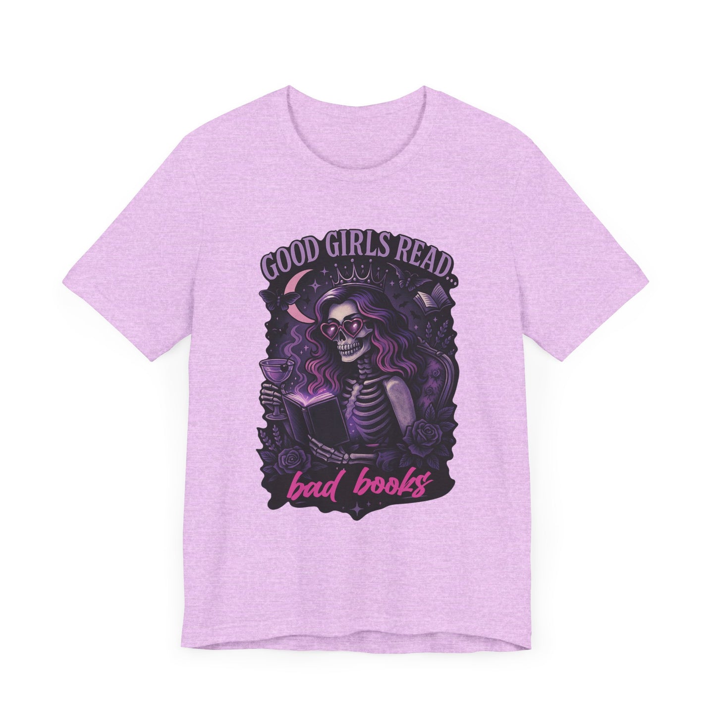 Good Girls Read Bad Books Jersey Short Sleeve Tee