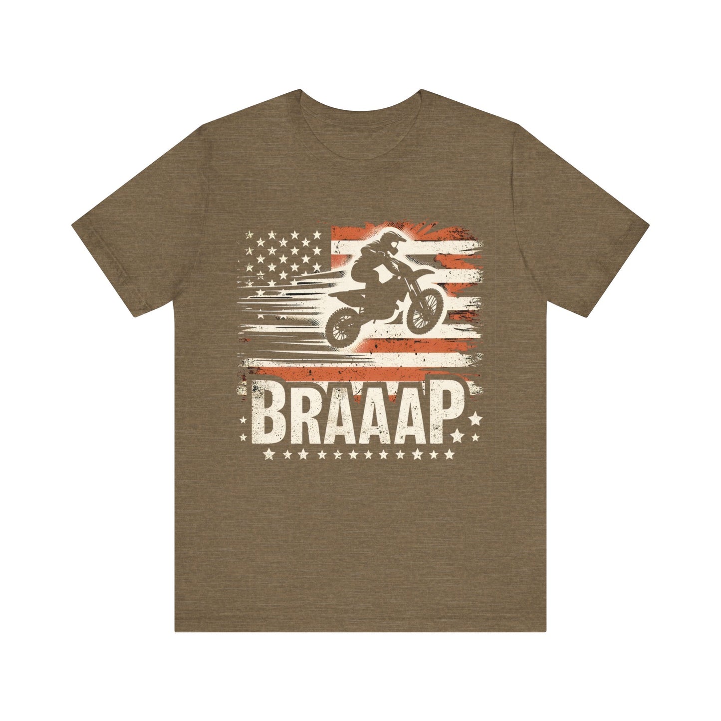 Braaap Flag Jersey Short Sleeve Tee