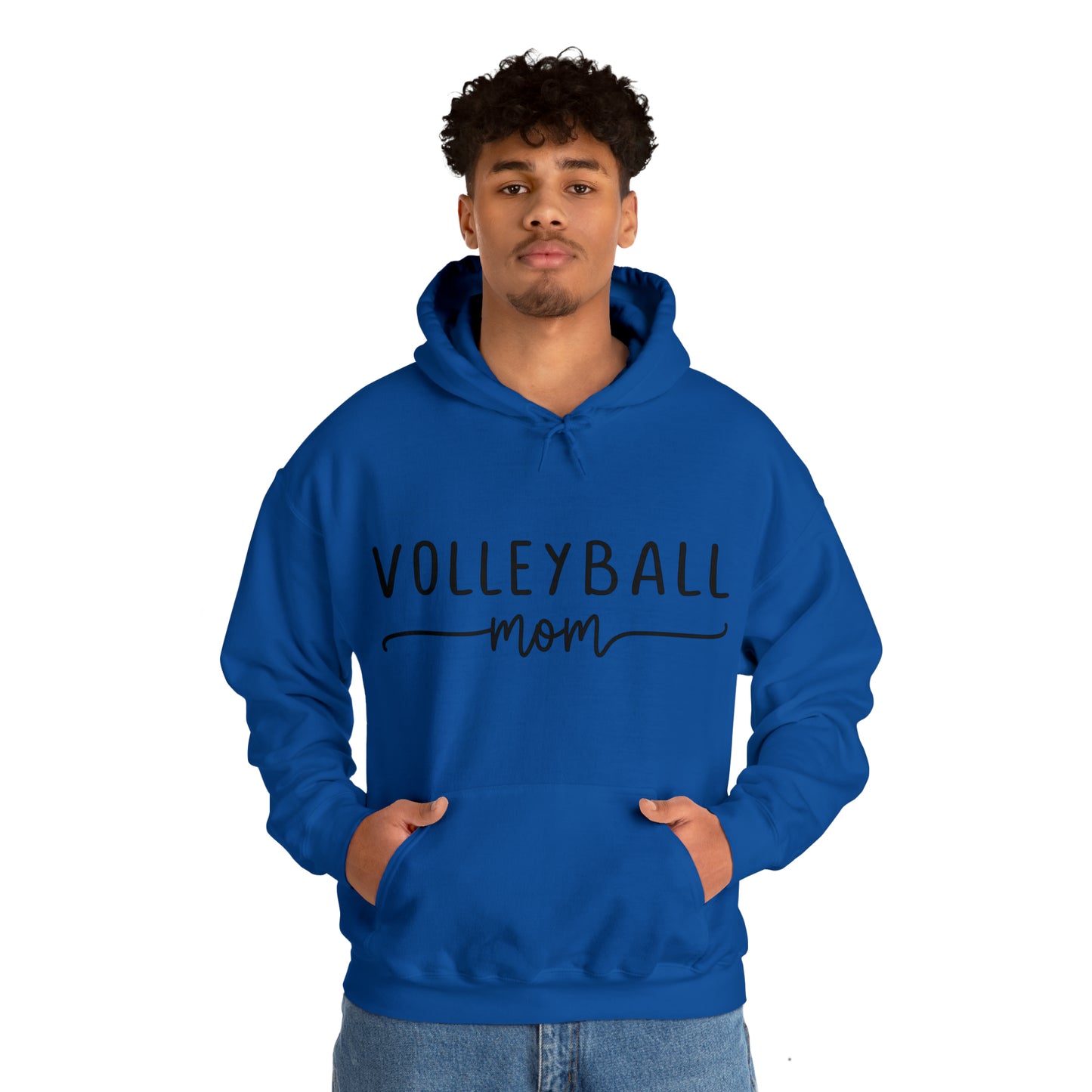 Volleyball MOM Heavy Blend™ Hooded Sweatshirt