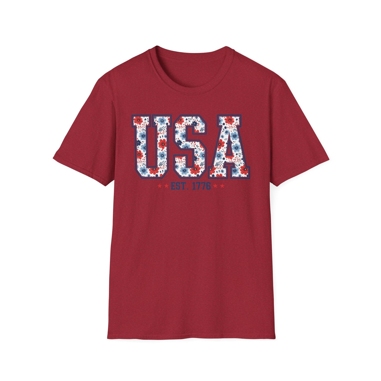 USA EST 1776 Softstyle T-Shirt