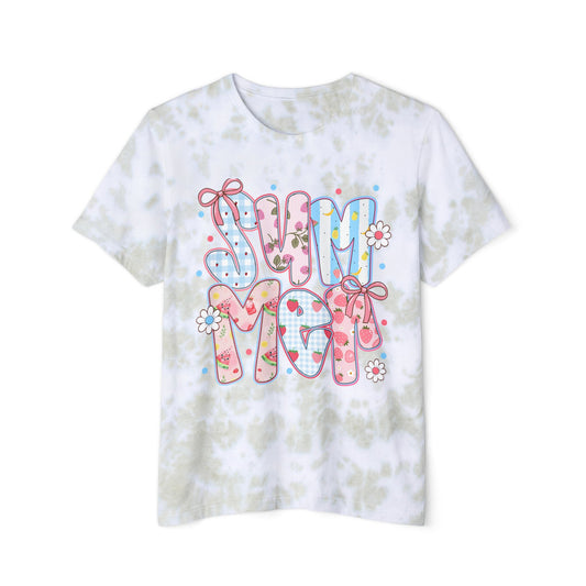 Berry Summer FWD Fashion Tie-Dyed T-Shirt