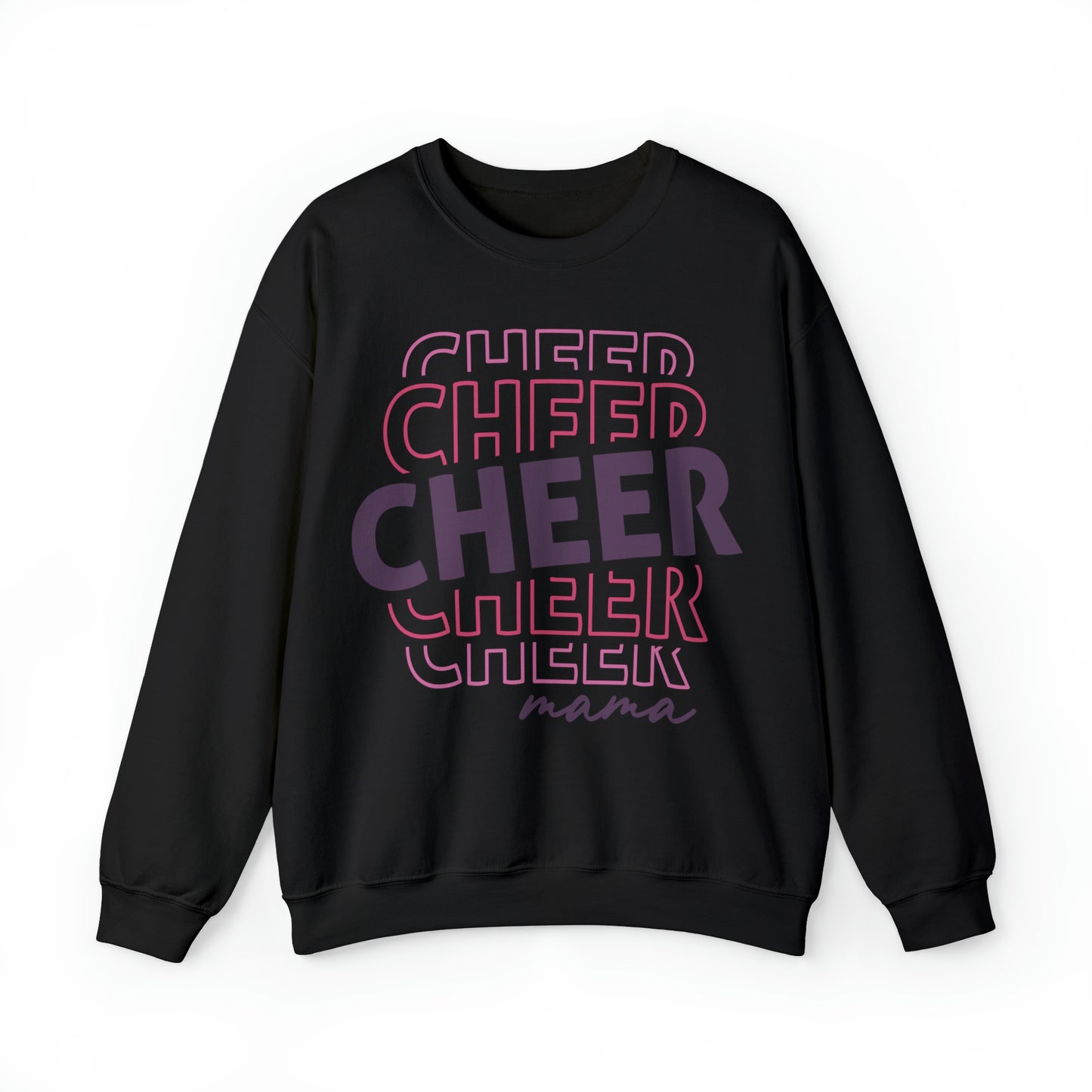 Stacked Cheer Mama Heavy Blend™ Crewneck Sweatshirt